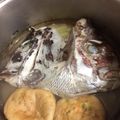 紗重桂's cooksnap of when they made 簡単☆真鯛アラのマース煮.