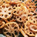 さんさんぺこりん's cooksnap of when they made 人気常備菜！れんこんと竹輪のきんぴら.