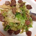とろけい's cooksnap of when they made 砂肝のネギきゃべ炒め.