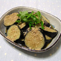 komomoもも's cooksnap of when they made 揚げなすのごまだれ.