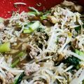 milkole's cooksnap of when they made モヤシと豚肉のオイスター炒め.