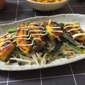 アリクック's cooksnap of when they made かぼちゃとしめじのソテー♪マヨネーズで♪.