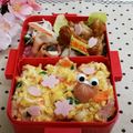 ごりごりら's cooksnap of when they made オムライス気分＊チーズオムレツ丼.
