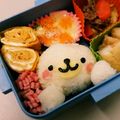 あつみ。。's cooksnap of when they made まめゴマ❀ひな祭りのお弁当（キャラ弁）.