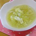 ゆけり３兄弟's cooksnap of when they made 超簡単卵スープ.
