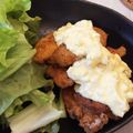 クックPE9M56☆'s cooksnap of when they made 糖質制限！チキン南蛮.