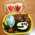ちーやん♪♪♪'s cooksnap of when they made ゆでたまごが！恐竜のたまごに変身❗.