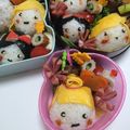 ぁ～ゃmama's cooksnap of when they made 幼稚園のお弁当☆プリンセス集合☆.