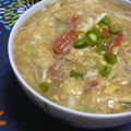 ピンクのたまご's cooksnap of when they made 卵とかにかまの中華あんかけ丼.