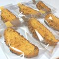ななたま！'s cooksnap of when they made ばりぼりっ☆ごまときなこのビスコッティ☆.