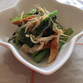 nasubeam's cooksnap of when they made ちくわとしらすと小松菜の炒め物.