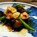 inyako's cooksnap of when they made ✿豚肉と茄子のニンニク醤油炒め✿.