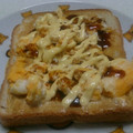 あじゅきちび☆'s cooksnap of when they made 簡単♡ソースマヨエッグトースト♡.