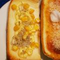 eiyoushi's cooksnap of when they made 私の好きな★コーンマヨじゃこトースト★.