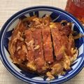 さすらいの髭めがね's cooksnap of when they made ふわふわジューシー！卵とじカツ丼.