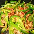 kazyue's cooksnap of when they made 10分で☆チンジャオロース風炒め.