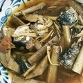 Kaffy10's cooksnap of when they made 圧力鍋☆梅ぇ～✿さんま牛蒡煮.