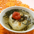 赤い電話's cooksnap of when they made 焼きおにぎりのお茶漬け.