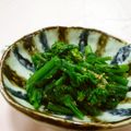 赤い電話's cooksnap of when they made 春の味☆簡単♡菜の花のからしあえ.