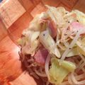 ムーヒツジ's cooksnap of when they made 痩せたい人必見！しらたきの焼きそばもどき.