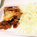 クックPGMYLZ☆'s cooksnap of when they made 下町Ｂ級グルメ☆美味しいレバーカツ！.