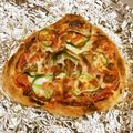 まり0105's cooksnap of when they made 特損ピザ作ってみた！.