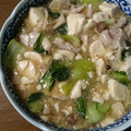 クックQX40TJ☆'s cooksnap of when they made ちんげん菜と豚肉と豆腐のあんかけ♡.