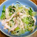 塩ポンヌ's cooksnap of when they made もやしとチンゲン菜の中華風ナムル.