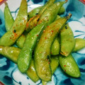 りん♥しゃね's cooksnap of when they made おつまみに簡単♪枝豆のごま油炒め.