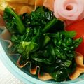 mykym's cooksnap of when they made 超簡単　菜の花　クレソガーリック炒め.