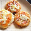 りんこふ's cooksnap of when they made じゃがいも餅お焼き　3種.