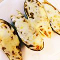 サザエの中は滑り台's cooksnap of when they made ♡豚ミンチのナスボート♡.
