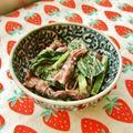 あやちん０８１６'s cooksnap of when they made 春を告げるホタルイカ！春菊とマヨ辛子和え.