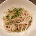 haribogb's cooksnap of when they made もやしと豆苗の梅かつおサラダ.