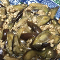 むなば's cooksnap of when they made 簡単♫なすと鶏ひき肉炒め.