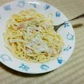 ばらこ。's cooksnap of when they made 簡単☆クリームスープパスタ.