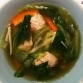 naomi1129's cooksnap of when they made レモン香る〜肉団子の丸ごとレタス鍋.