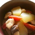 野菜のはたけ's cooksnap of when they made 春大根で✽大根煮.