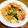 みそゆうき's cooksnap of when they made トマト&サーモンの豆乳クリームパスタ.