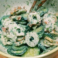 クックU8XZ6O☆'s cooksnap of when they made 即席！ちくわときゅうりの青のり和え.