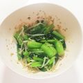 妻はベトナム人's cooksnap of when they made 小松菜ともやしのナムル.