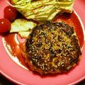 おめぐはん's cooksnap of when they made yin yang 抵糖質の豆腐ハンバーグ.