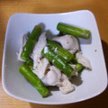 おかあさんのやさい畑's cooksnap of when they made アスパラガスとささみの和え物.