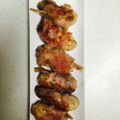 momorin★'s cooksnap of when they made 牡蛎のベーコン巻バター焼き.