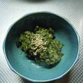 紫君子蘭's cooksnap of when they made わらびのたたき.