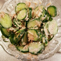ひこまるのにゃんさま's cooksnap of when they made 簡単きゅうりとツナのマヨサラダ.