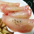 あぴりん's cooksnap of when they made 新玉ねぎのレンジ蒸し、生ハムのせ。.