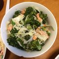a0imama♡'s cooksnap of when they made えびとブロッコリーのにんにく辛しマヨ和え.