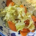 ポメちょん's cooksnap of when they made キャベツとにんじんの胡麻和え.