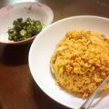 さきんこ♩'s cooksnap of when they made キムチ&納豆チャーハン.